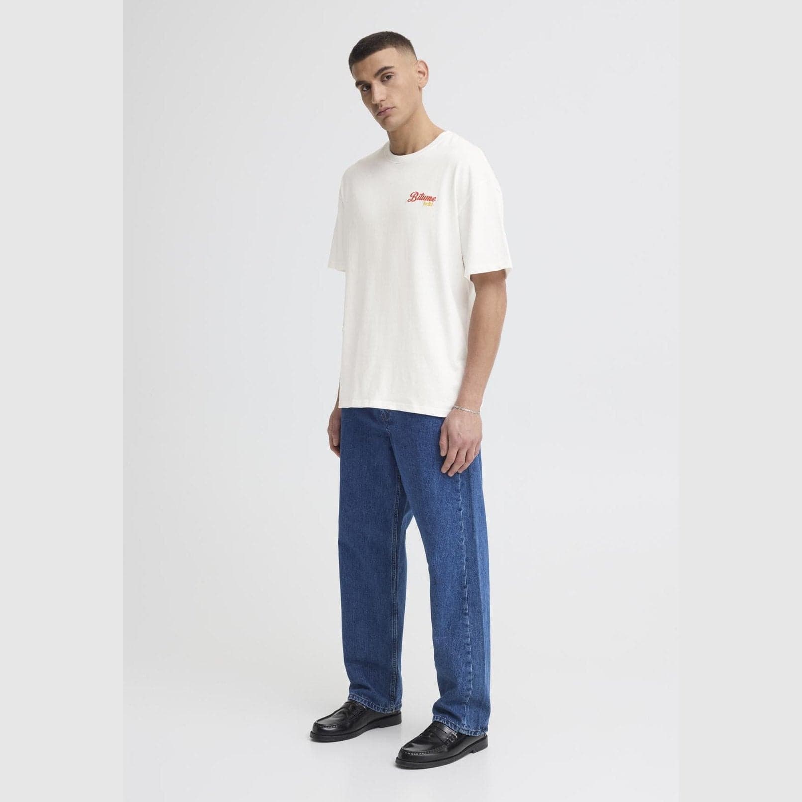 T-shirt Solid Rimmer white in Ginevra Glad Store - Genova, commercioVirtuoso.it