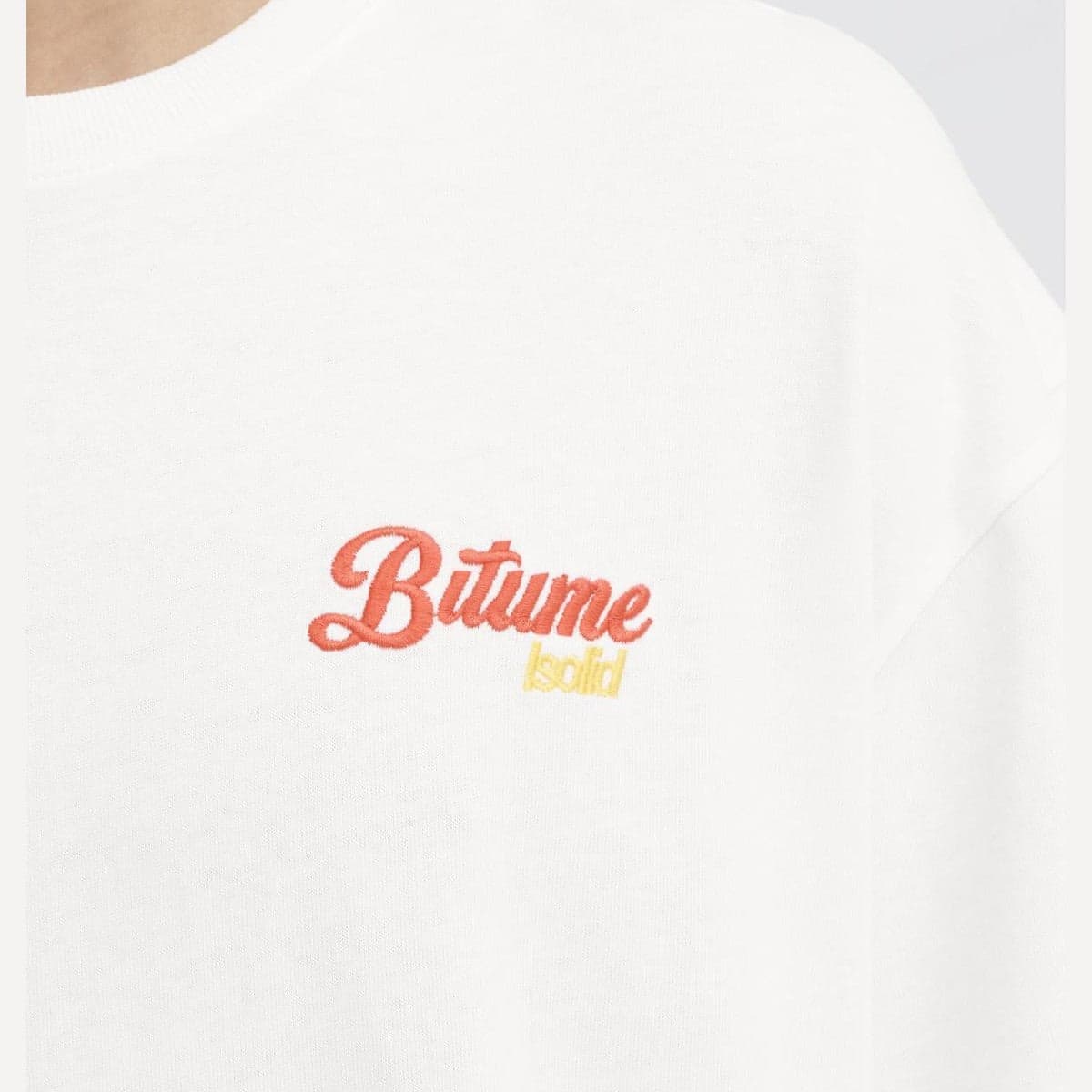 T-shirt Solid Rimmer white in Ginevra Glad Store - Genova, commercioVirtuoso.it