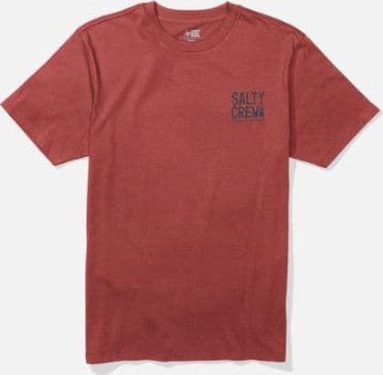 T-shirt Salty Crew Tried and True Red - 2