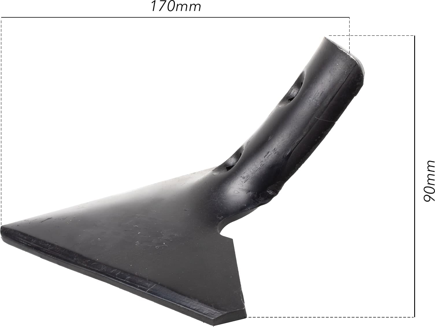 Vomere lancio piatto 150X6/45 per molle per vibrocoltivatori - 5