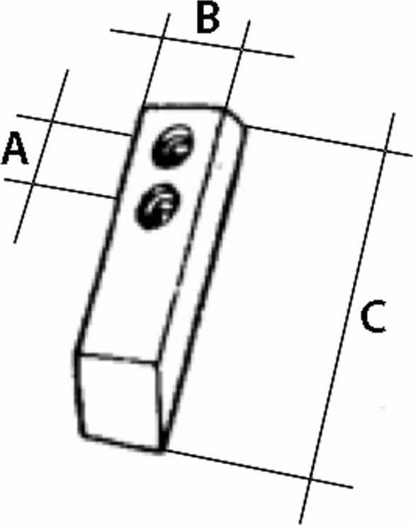 Vomerino ancora per ripuntatore drenatore CP2801 - 2