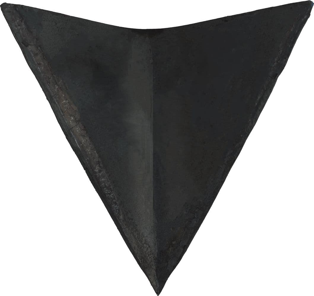 Vomerina a saldare larghezza 240mm lato obliquo 285mm - 3