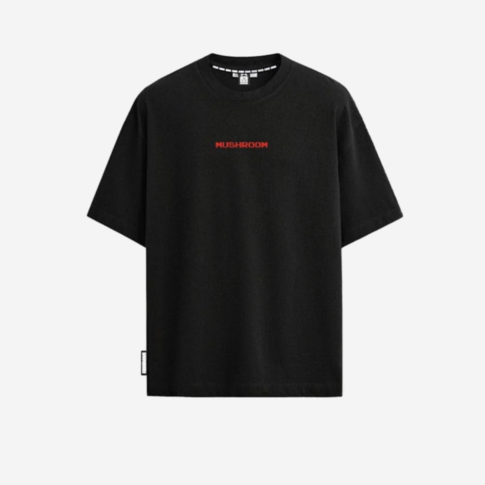 Maglietta T-shirt Mushrooms The Game Black - 2