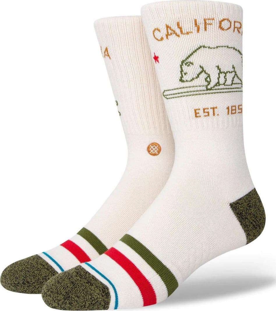 Calze Stance California Republic White - 3