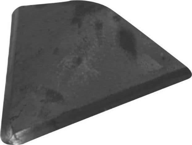 Vomerina a saldare larghezza 290mm e lato obliquo 340mm