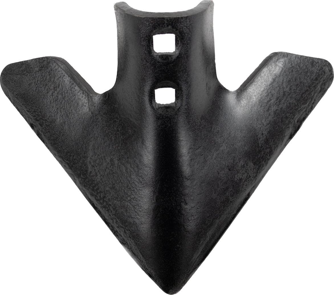 Vomere a lancia 2 fori 200x6mm adattabile a Siderman