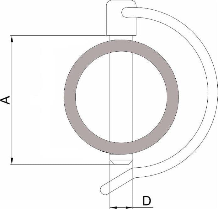 Spina per tubazioni ø12x75mm confezione da 15 pezzi - 2