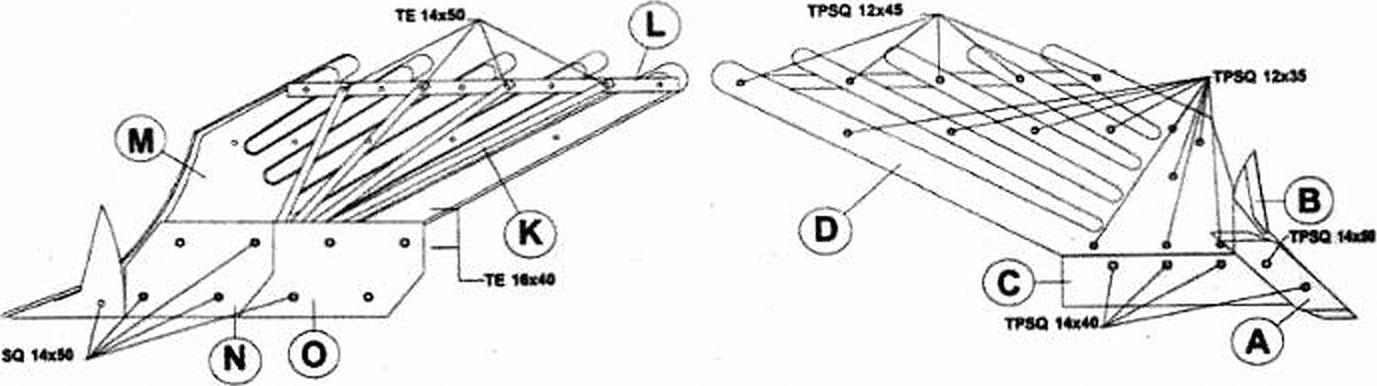 Fodera anteriore adattabile Er.Mo C10 S-CA073AS - 5