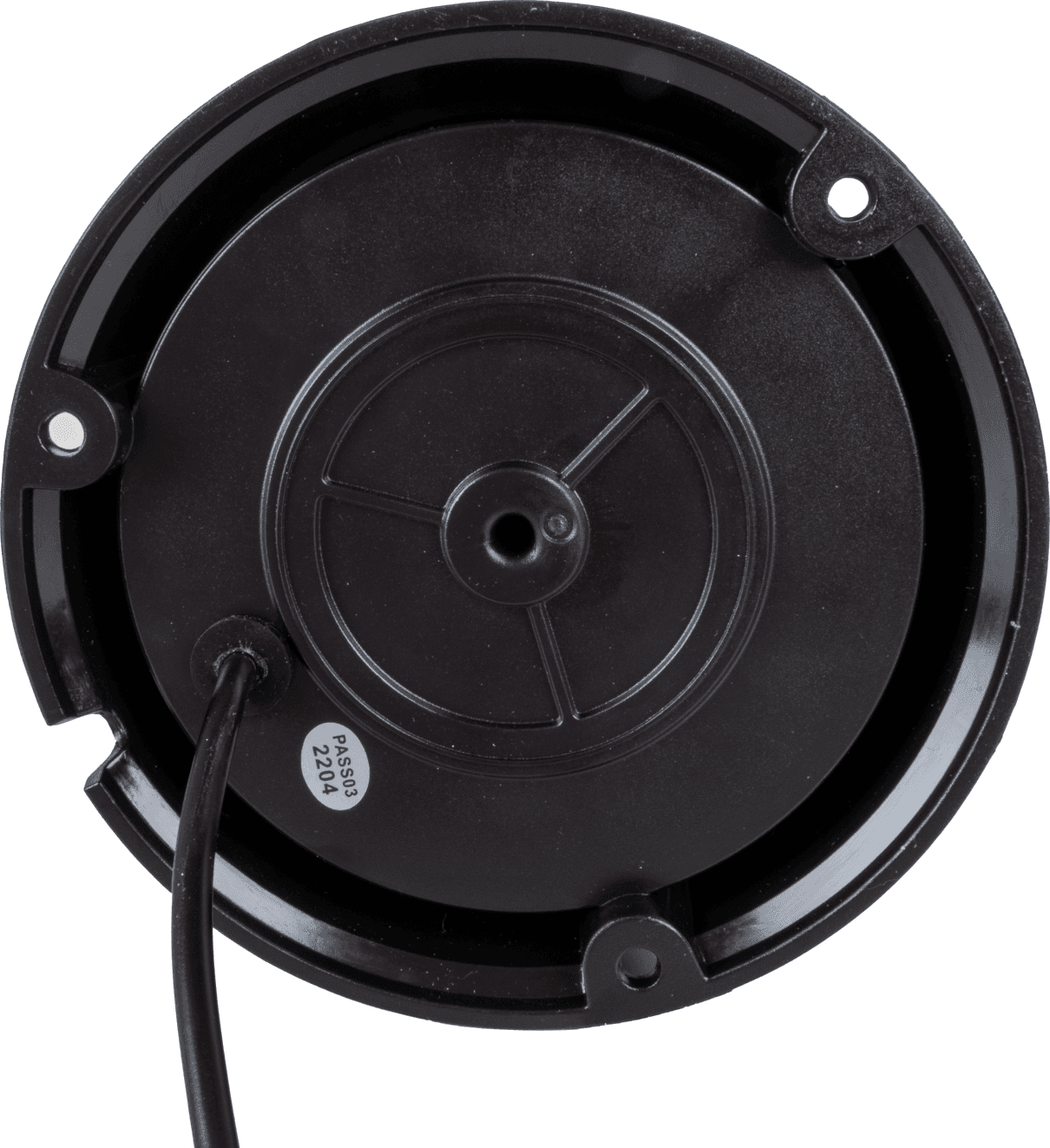 Lampeggiante alogeno per trattori base piana 12V 55W luce rotazionale - 4