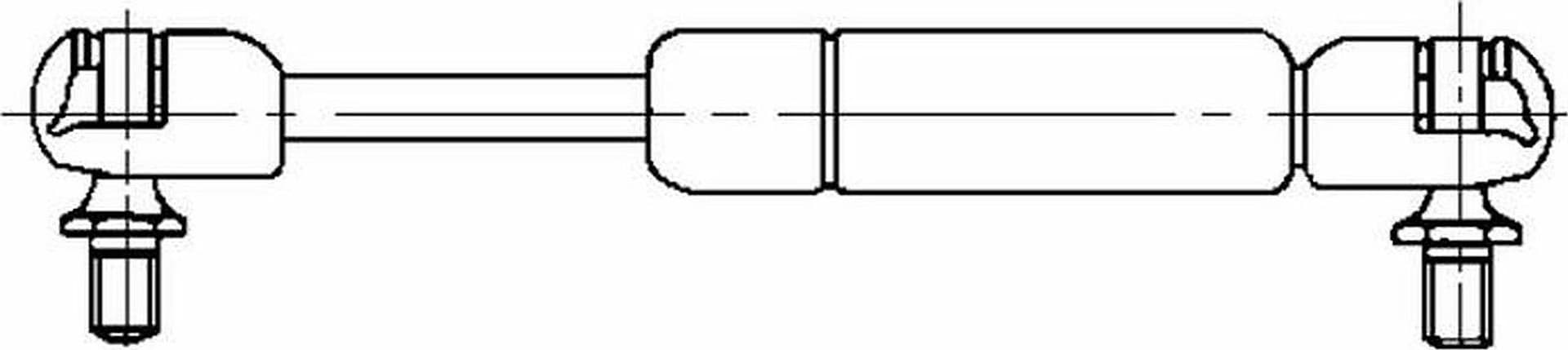 Molla a Gas Stabilus 405mm 200 N Generic 000986292 - 2