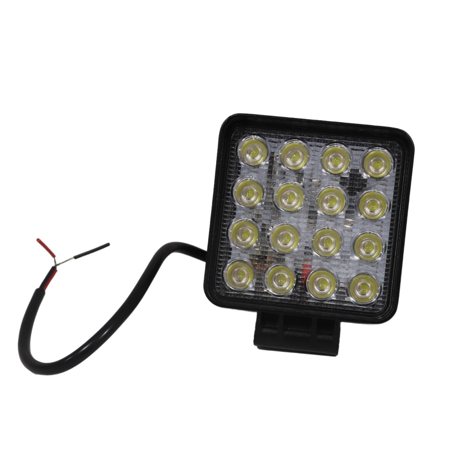 Faro da lavoro 16 LED Epistar a largo raggio freddo 48W IP67 - 4