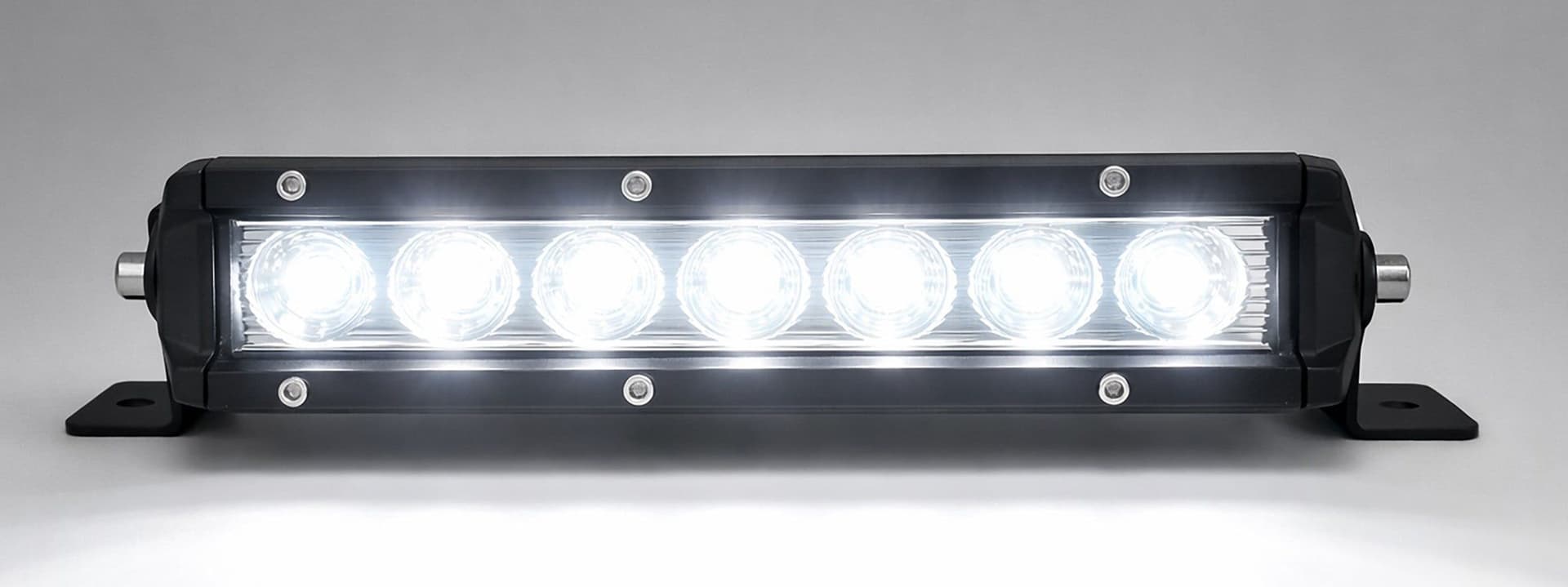 Faro da lavoro a barra 6 LED Epistar a lungo raggio Spot 30W IP67 - 5