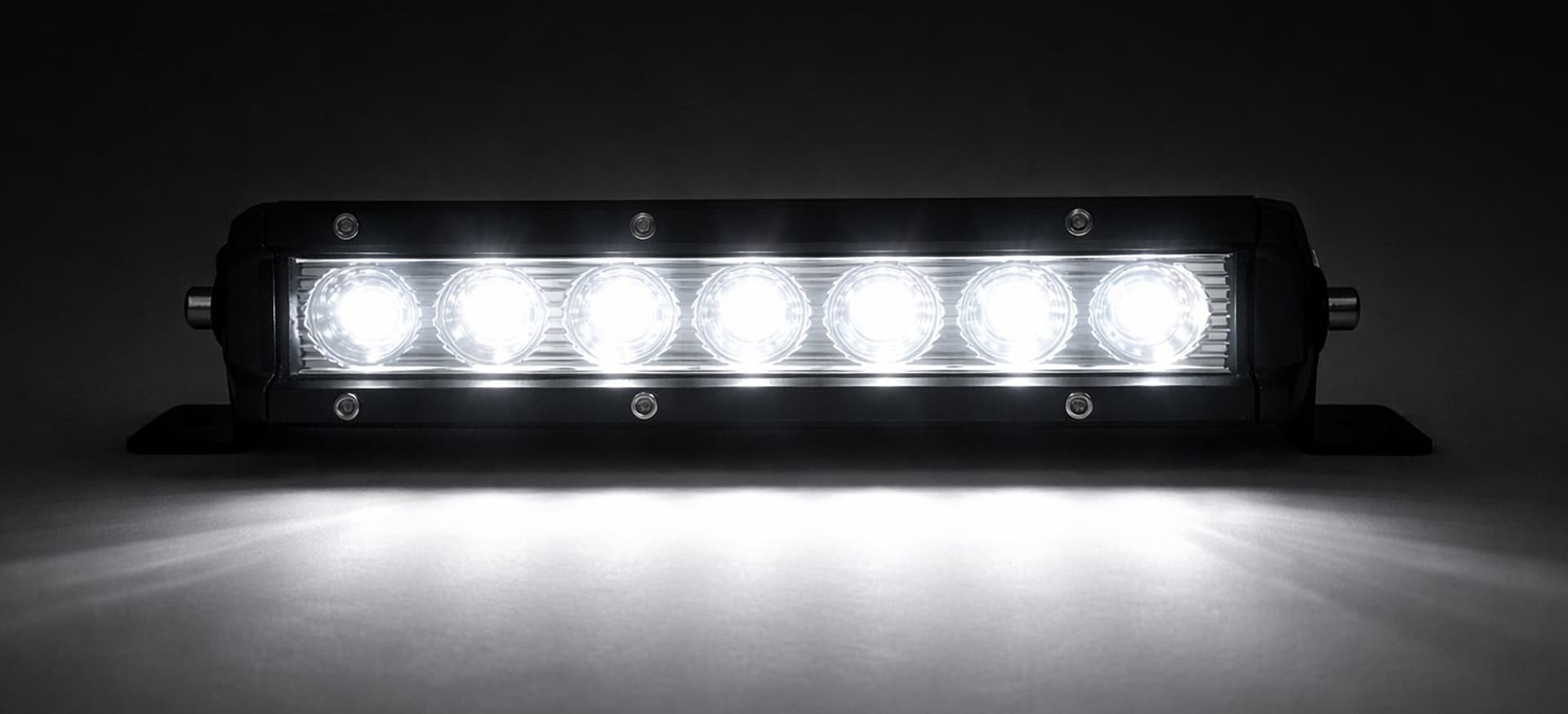 Faro da lavoro a barra 6 LED Epistar a lungo raggio Spot 30W IP67 - 6