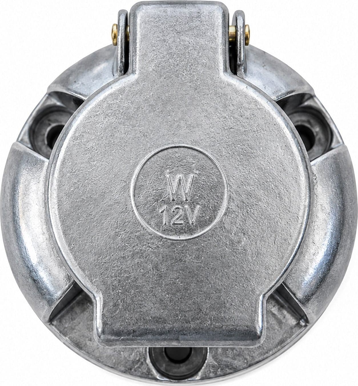 Presa 7 poli 12v in alluminio - 2