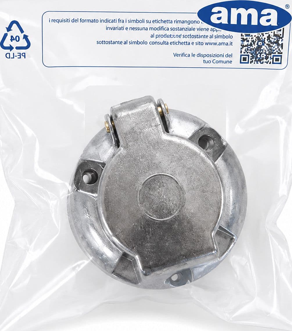 Presa 7 poli 12v in alluminio - 4