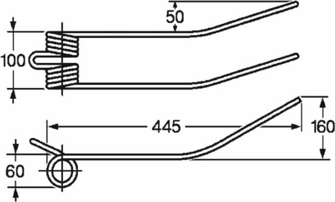 Dente giroandanatore adattabile Slam Girorami filo 8,5 confezione da 5 pezzi - 3