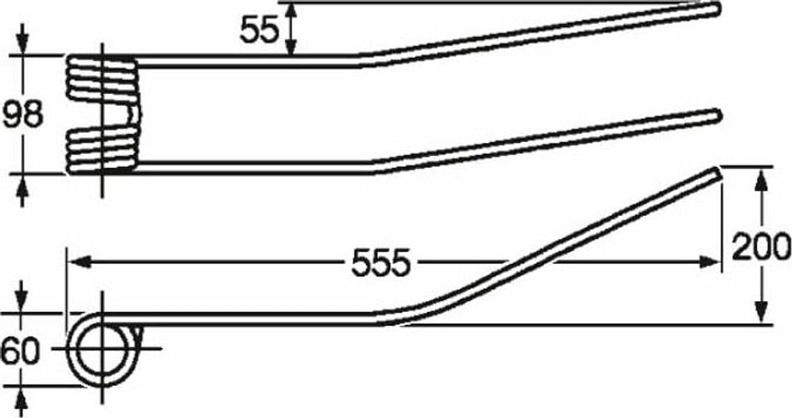 Dente Giroandanatore Ima la Rocca Acma Giaccaglia Filo 8,5 confezione da 5 pezzi - 7