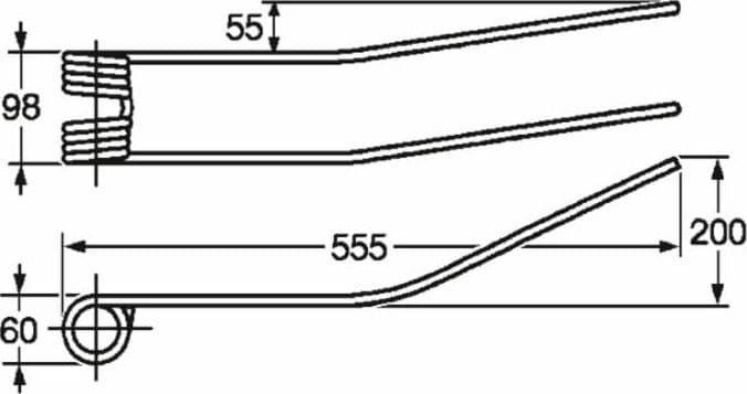 Dente Giroandanatore Ima la Rocca Acma Giaccaglia Filo 8,5 confezione da 5 pezzi - 7