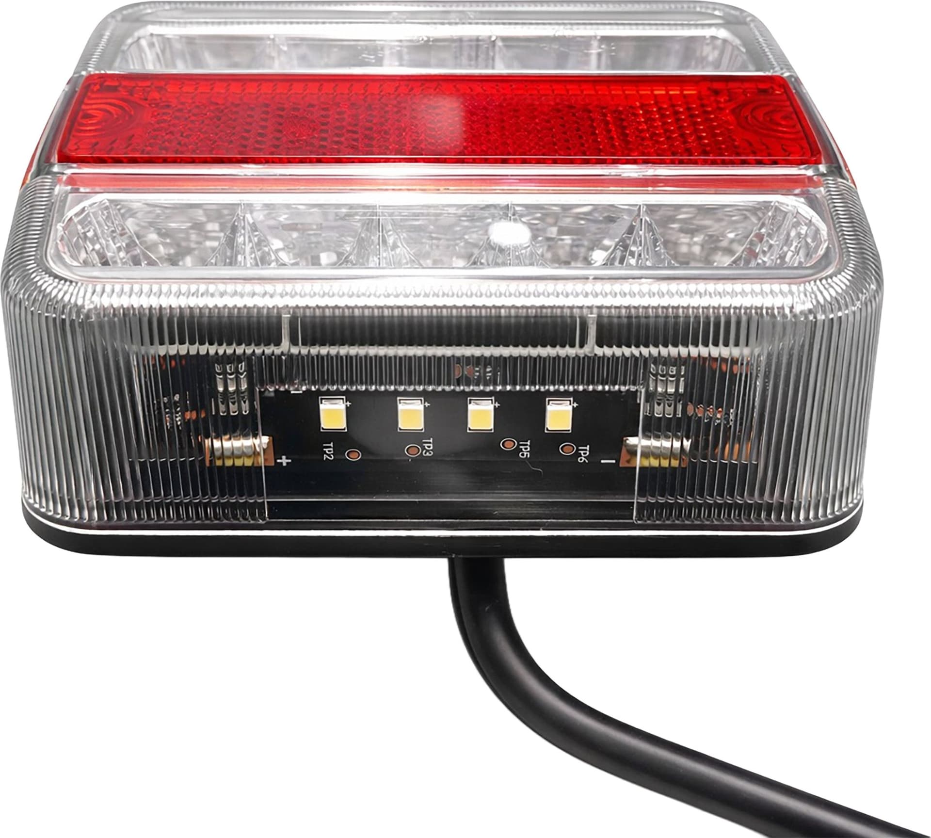 Fanale posteriore dx-sx a LED 13,5V 105,6x97,9x36,4mm - 2
