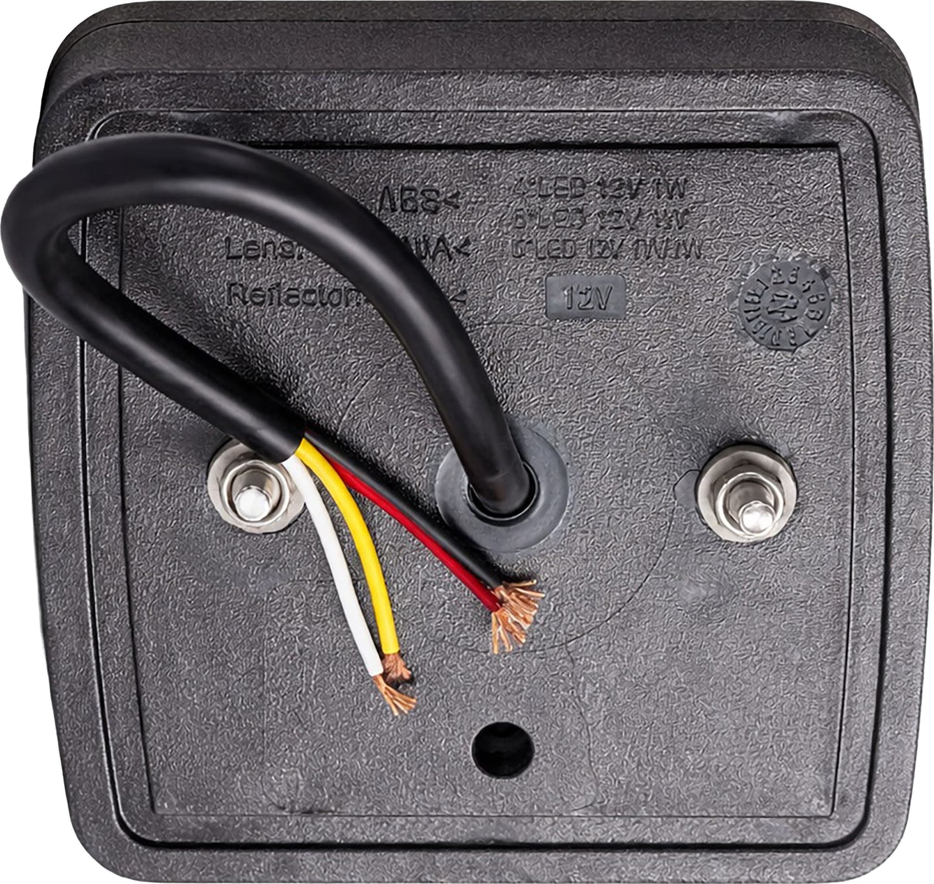 Fanale posteriore dx-sx a LED 13,5V 105,6x97,9x36,4mm - 3