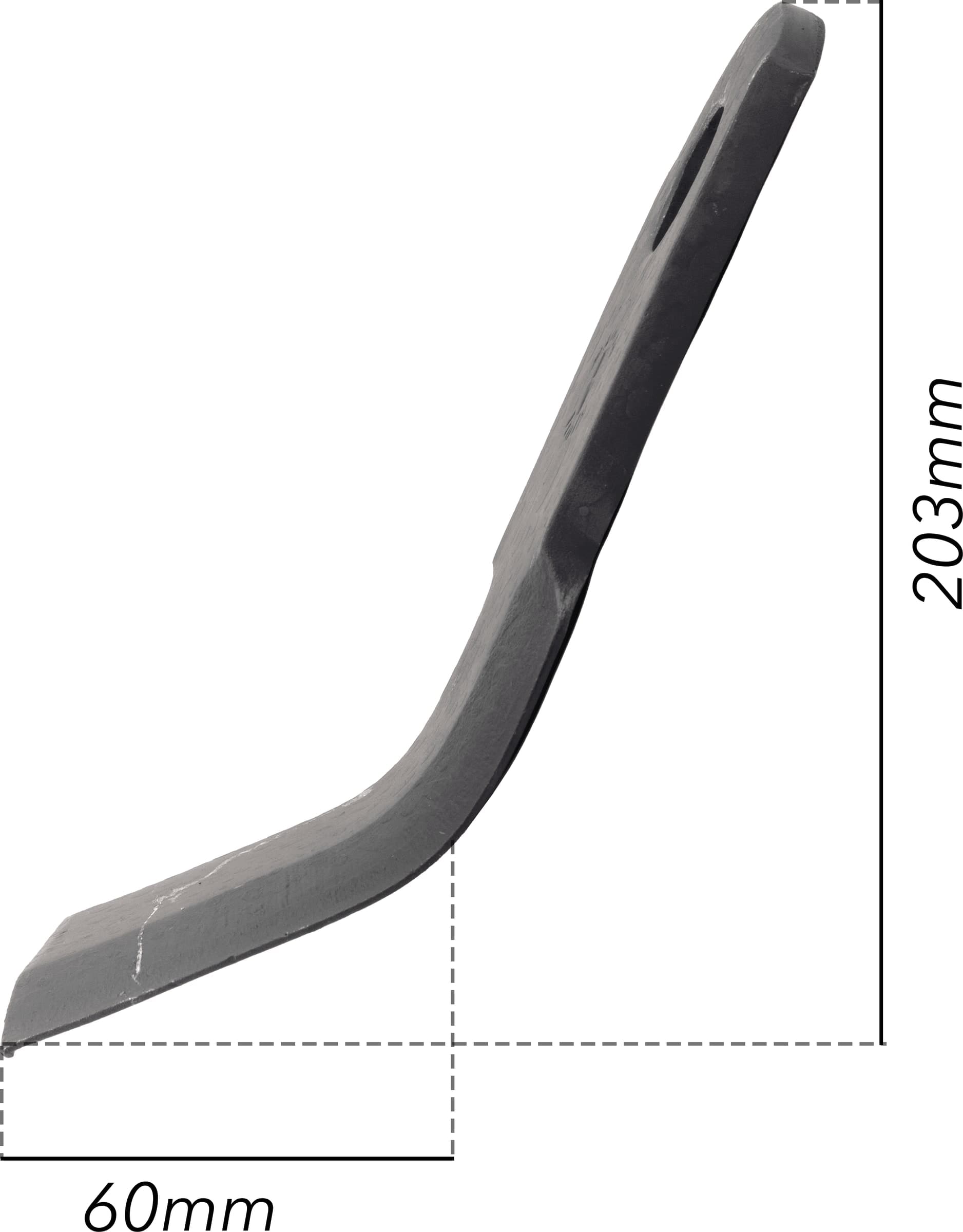 Coltello per trincia a Y altezza 203mm lunghezza 60mm confezione da 2 pezzi - 5