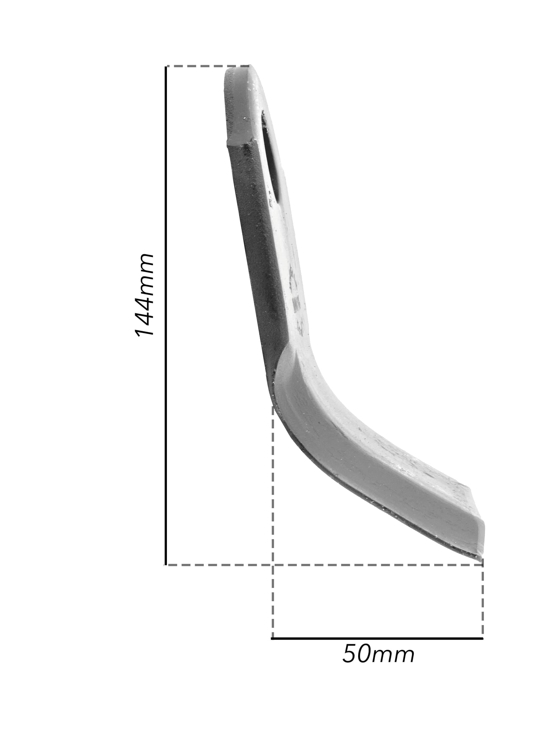 Coltello a Y altezza 50mm lunghezza 144mm adattabile Ferri - 5