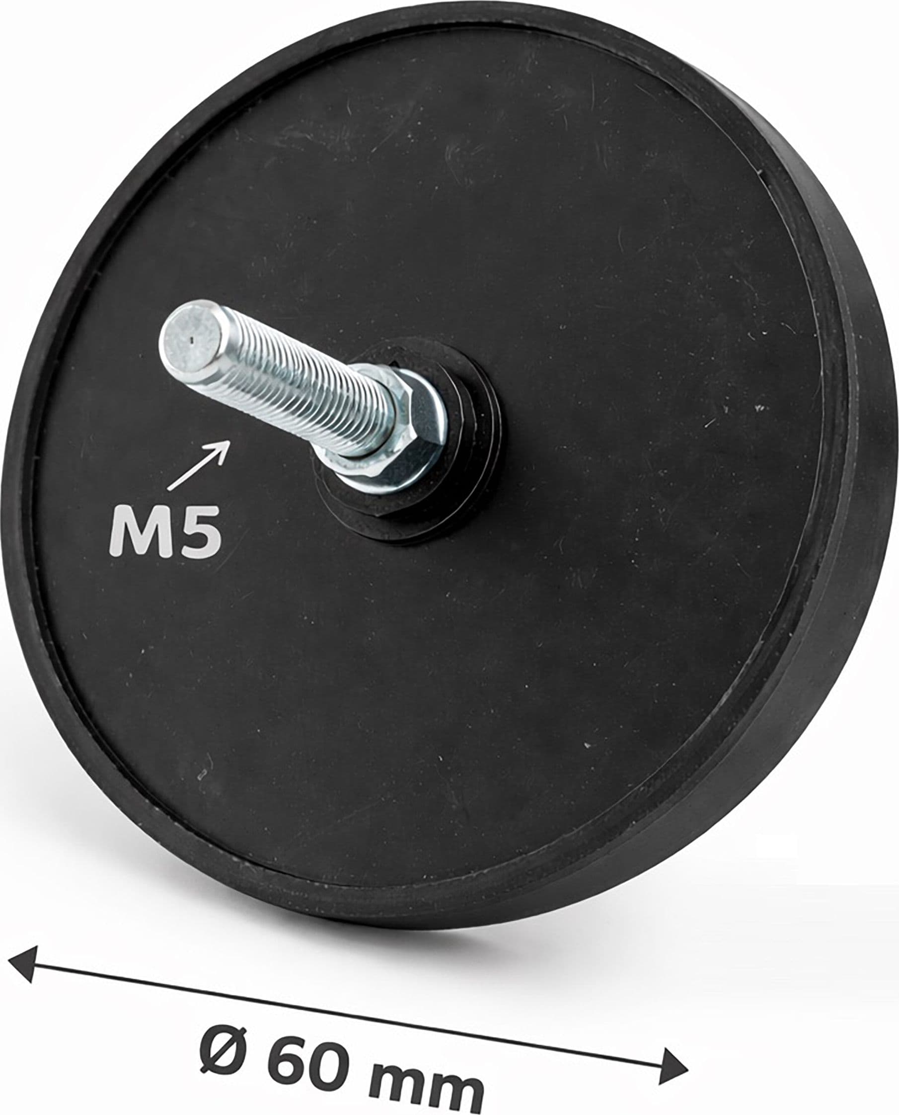 Catarifrangente con vite M5 arancione Ø 60mm confezione da 10 pezzi - 3