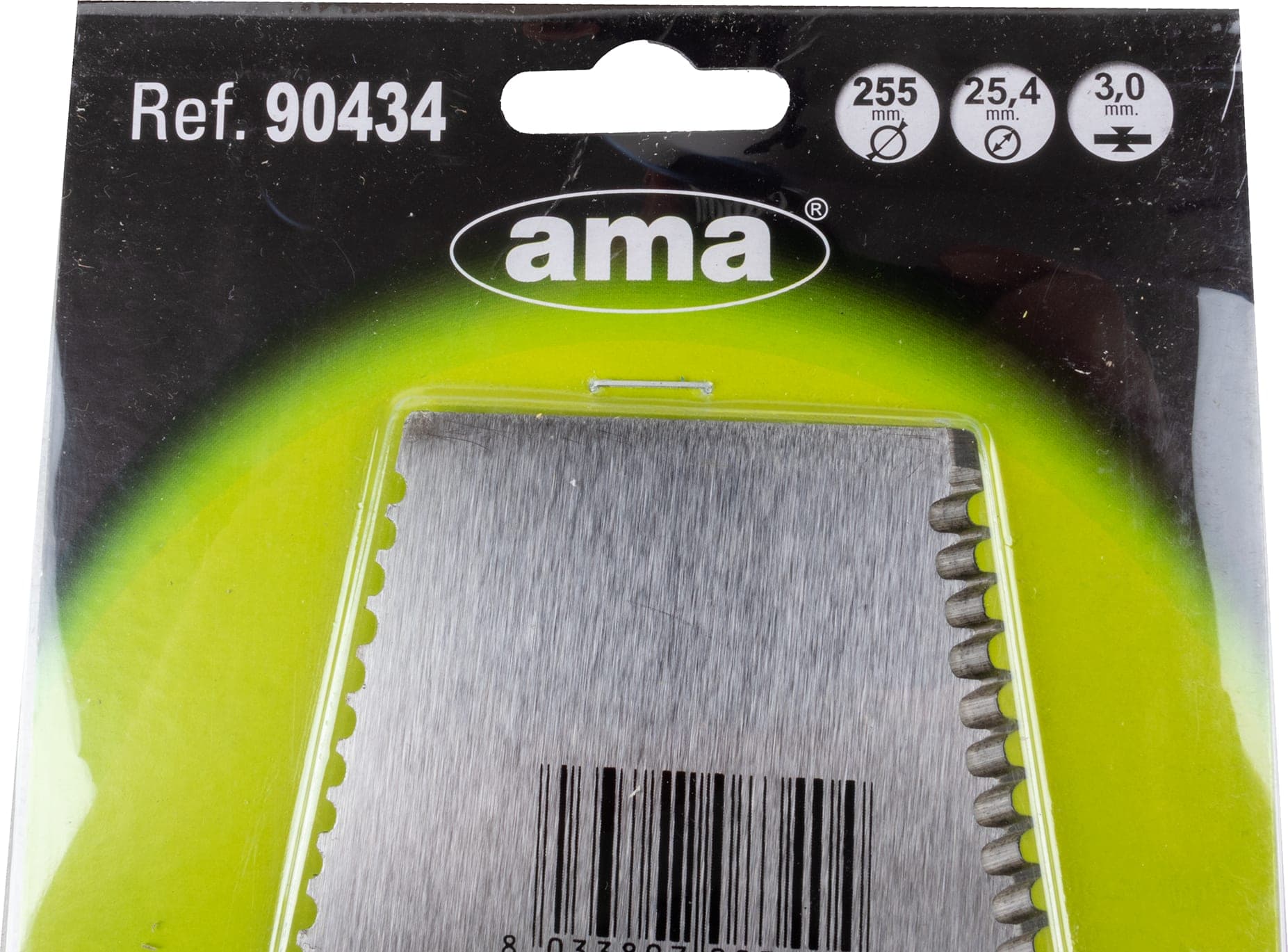 Disco decespugliatore a 2 denti seghettati 255mm - 5