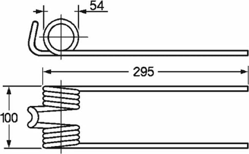Dente ranghinatore adattabile Bicieffe filo 8 confezione da 5 pezzi - 4