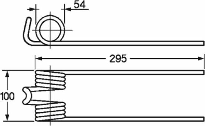 Dente ranghinatore adattabile Bicieffe filo 8 confezione da 5 pezzi - 4