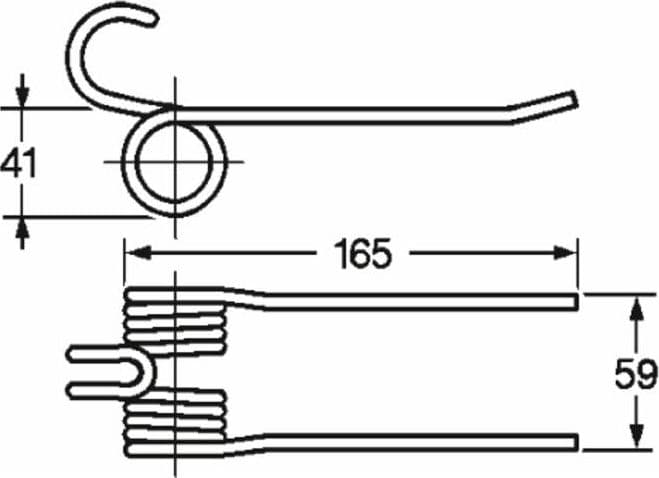 Dente pick-up adattabile Fort Morra e Wolagri filo 5,5 confezione da 5 pezzi - 4