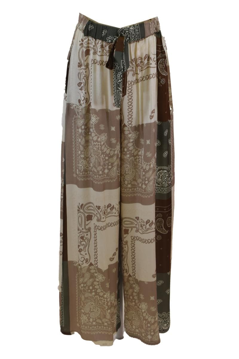 Pantalone girasole raso viscosa - 2
