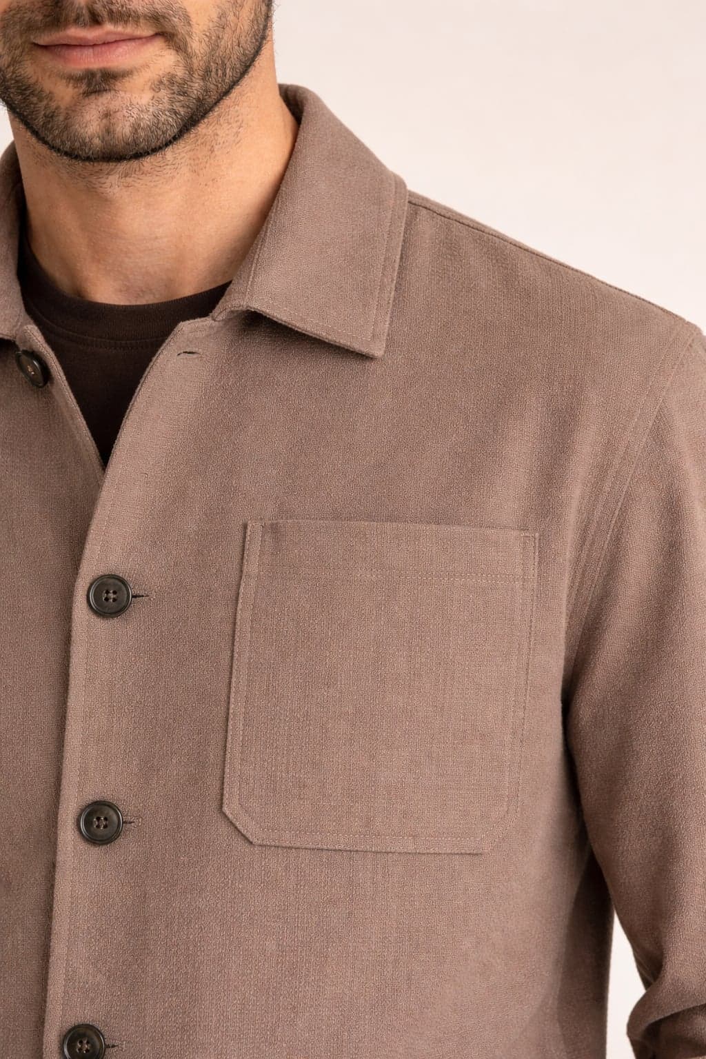 Overshirt  3 tasche seersucker - 4