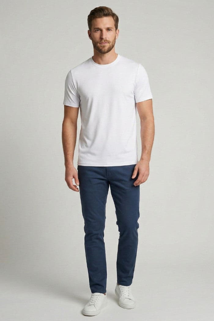 T-shirt g/c m/m tessuto no iron - 2