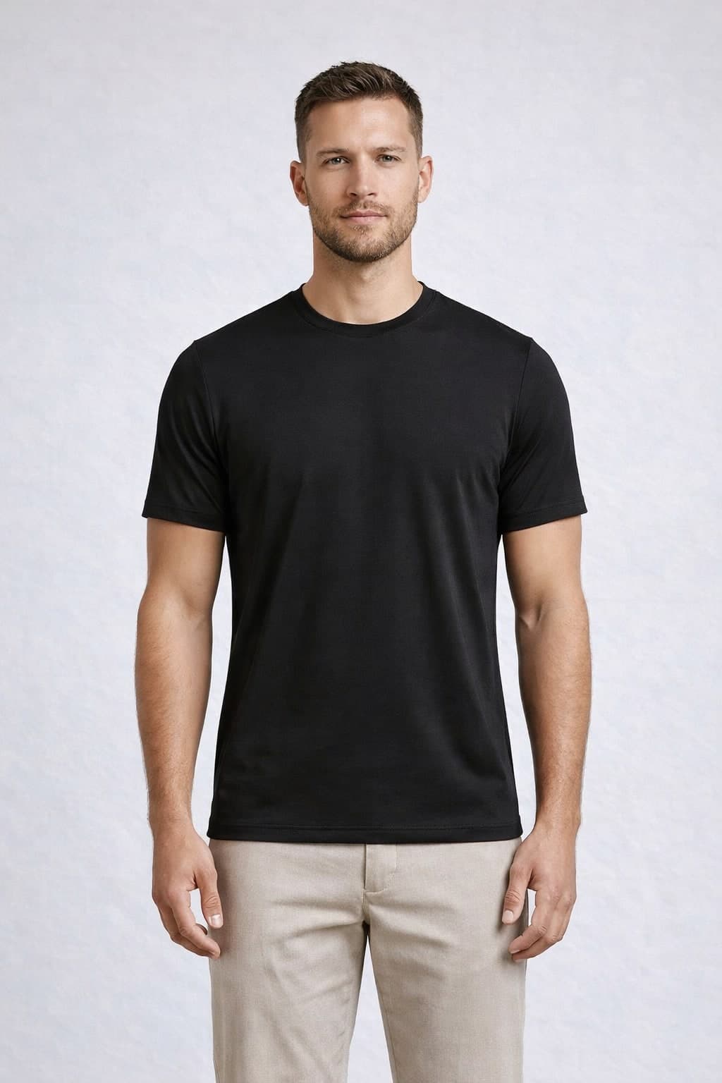 T-shirt g/c m/m tessuto no iron - 4