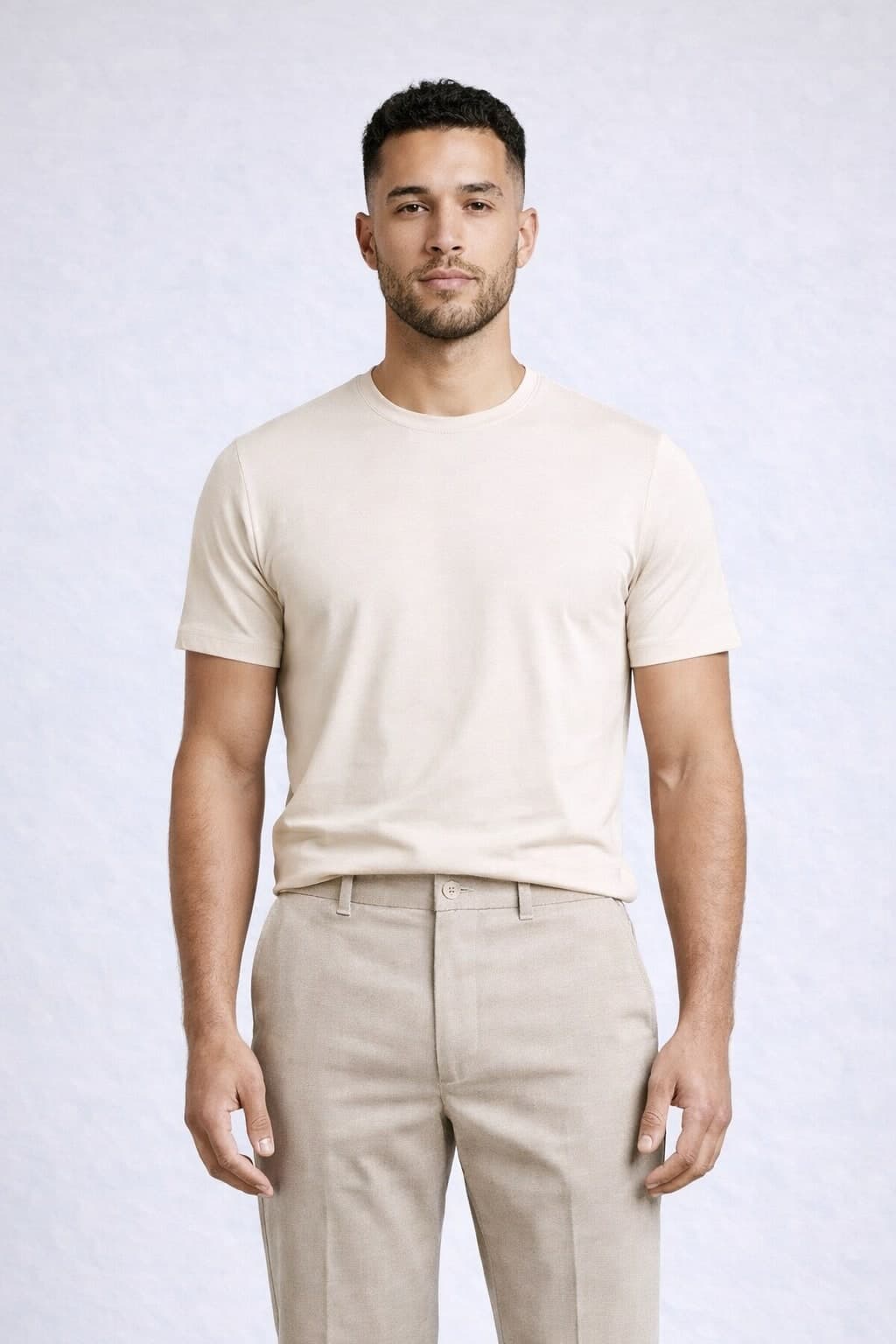 T-shirt g/c m/m tessuto no iron - 5