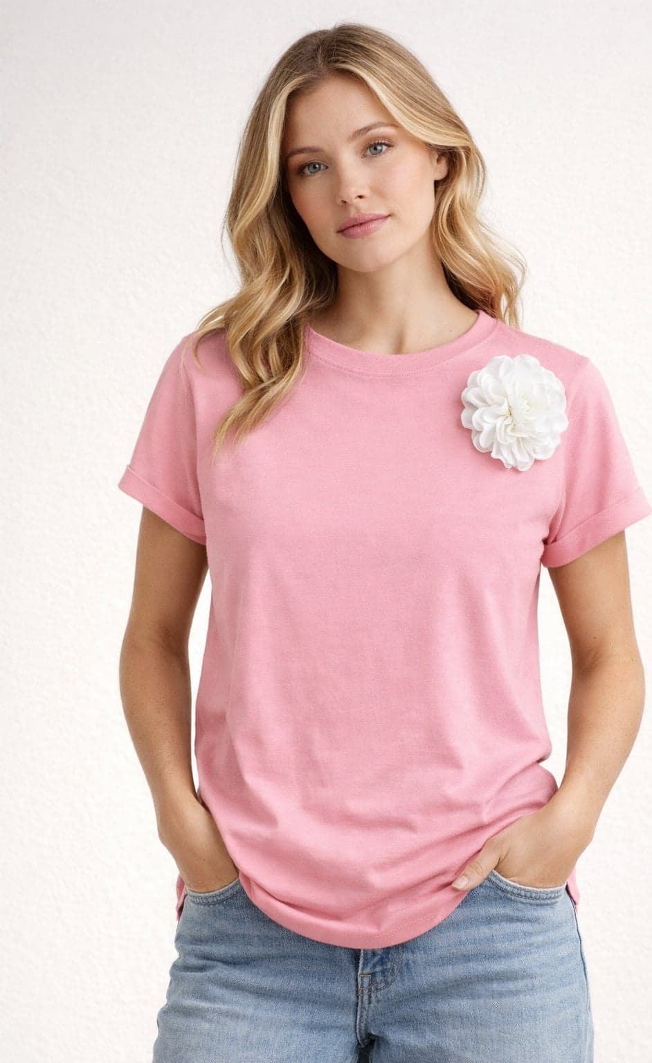 Tshirt con fiore - 2