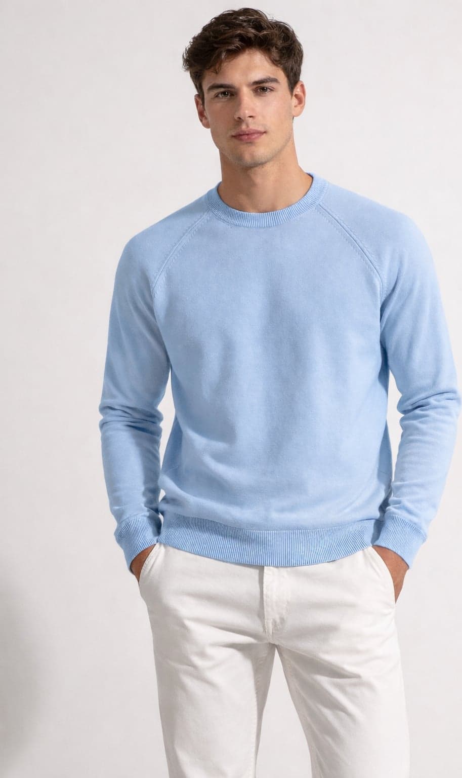 Pull girocollo M/L raglan - 3