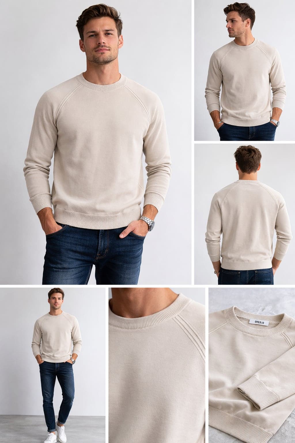 Pull girocollo M/L raglan - 9