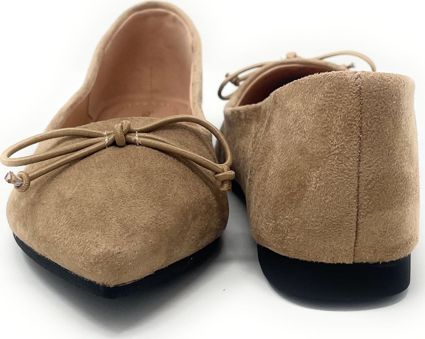 Francesco Milano ballerina donna in pelle taupe A03-32C - 4