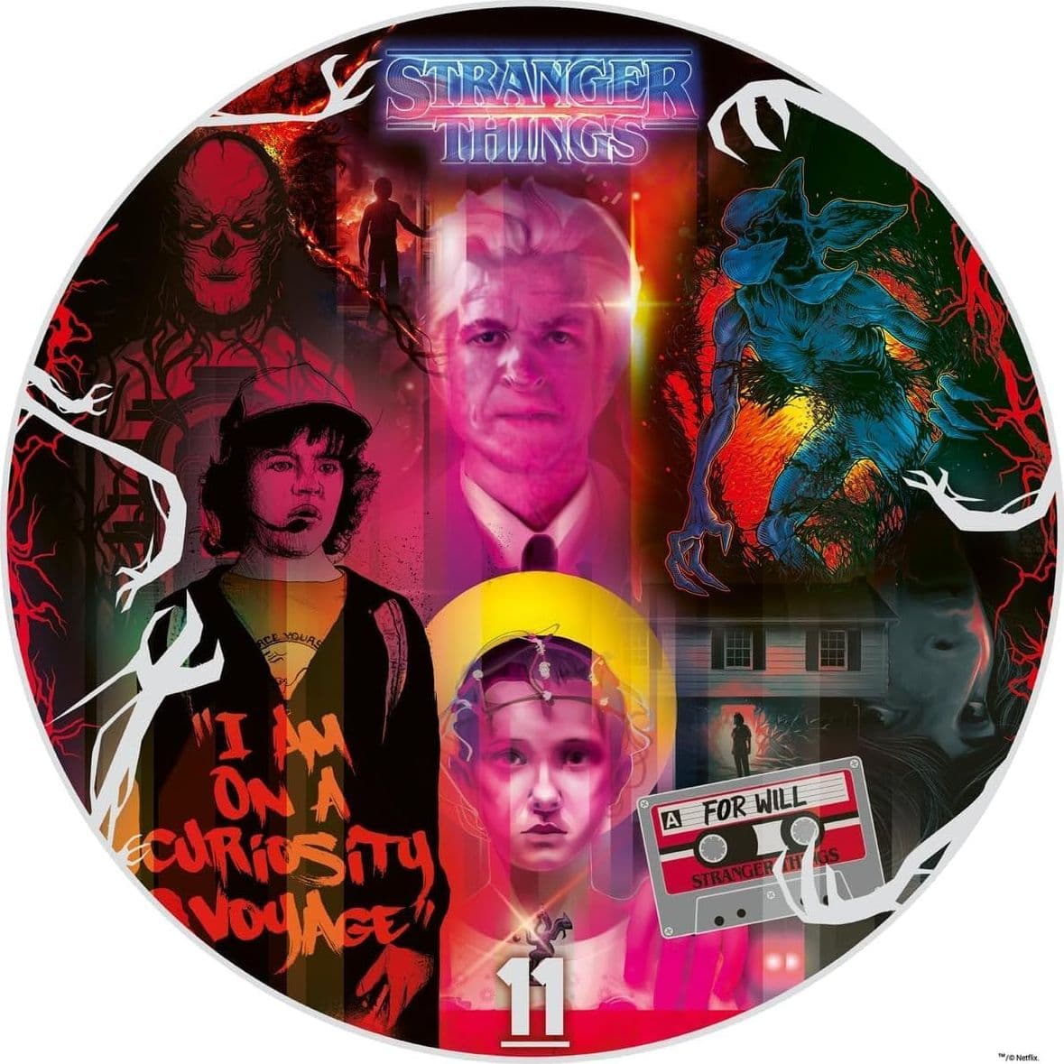 Ravensburger - Puzzle Stranger Things 500 pezzi con poster - 4