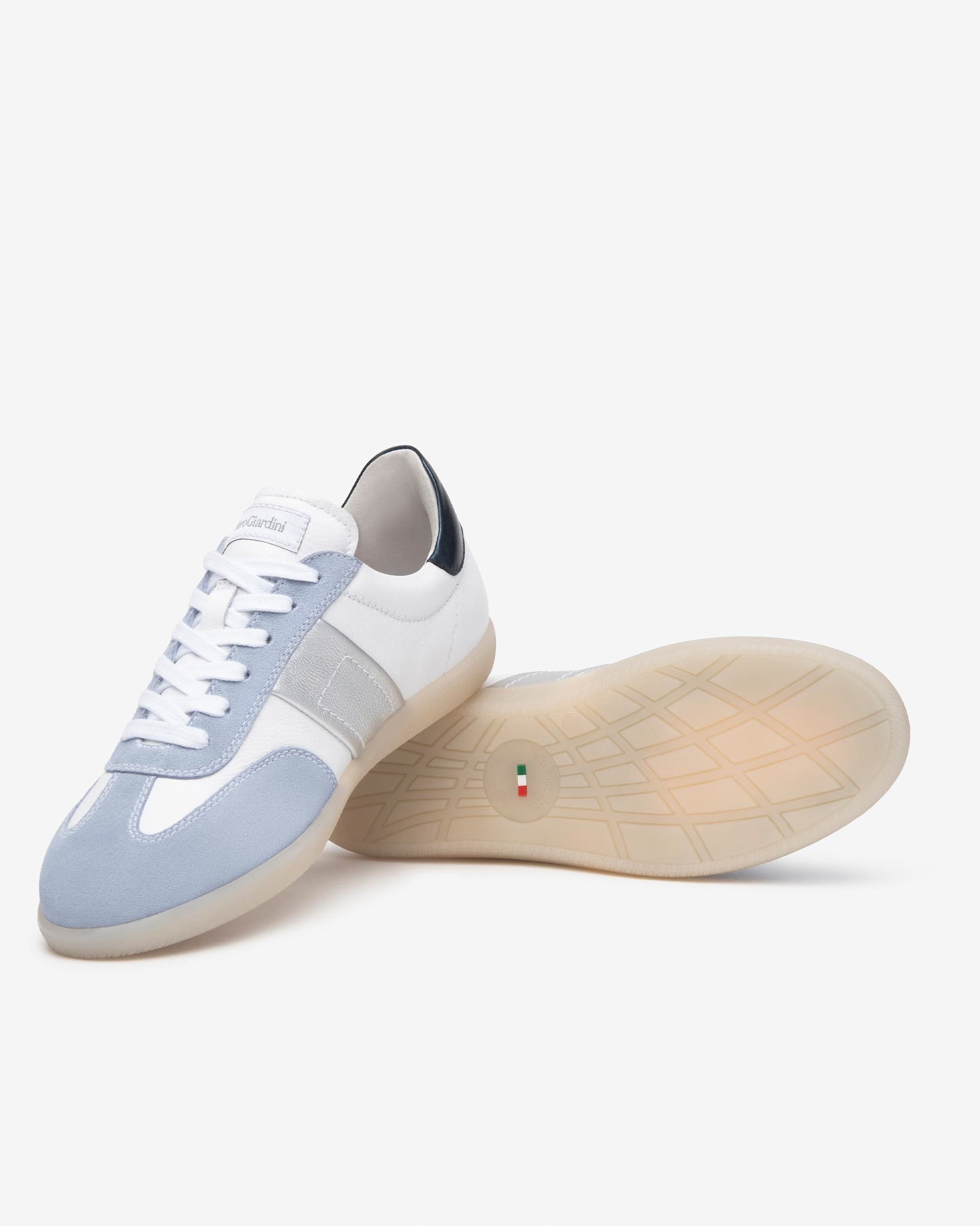 Nero Giardini sneakers donna in pelle col. fiordaliso E512855D623 - 5