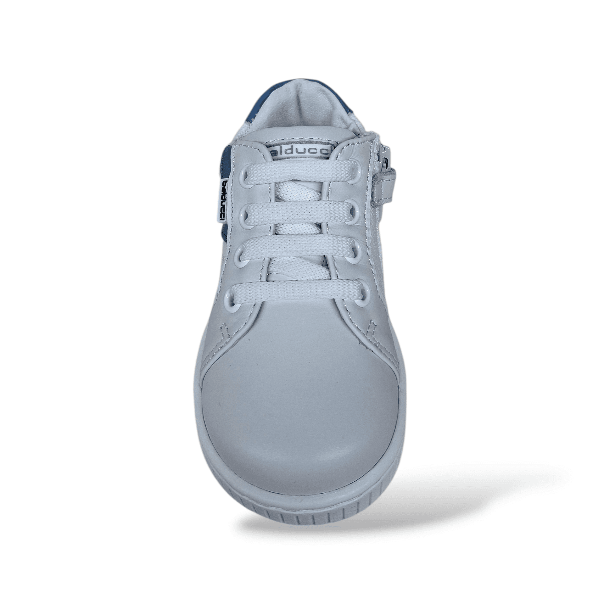 Scarpe Primi Passi Bambino Balducci Cita 4880 Pelle Bianco Bluette – Laccio e Zip Laterale Made in Italy in Ballerine Scarpetteria Gica - Trani, commercioVirtuoso.it