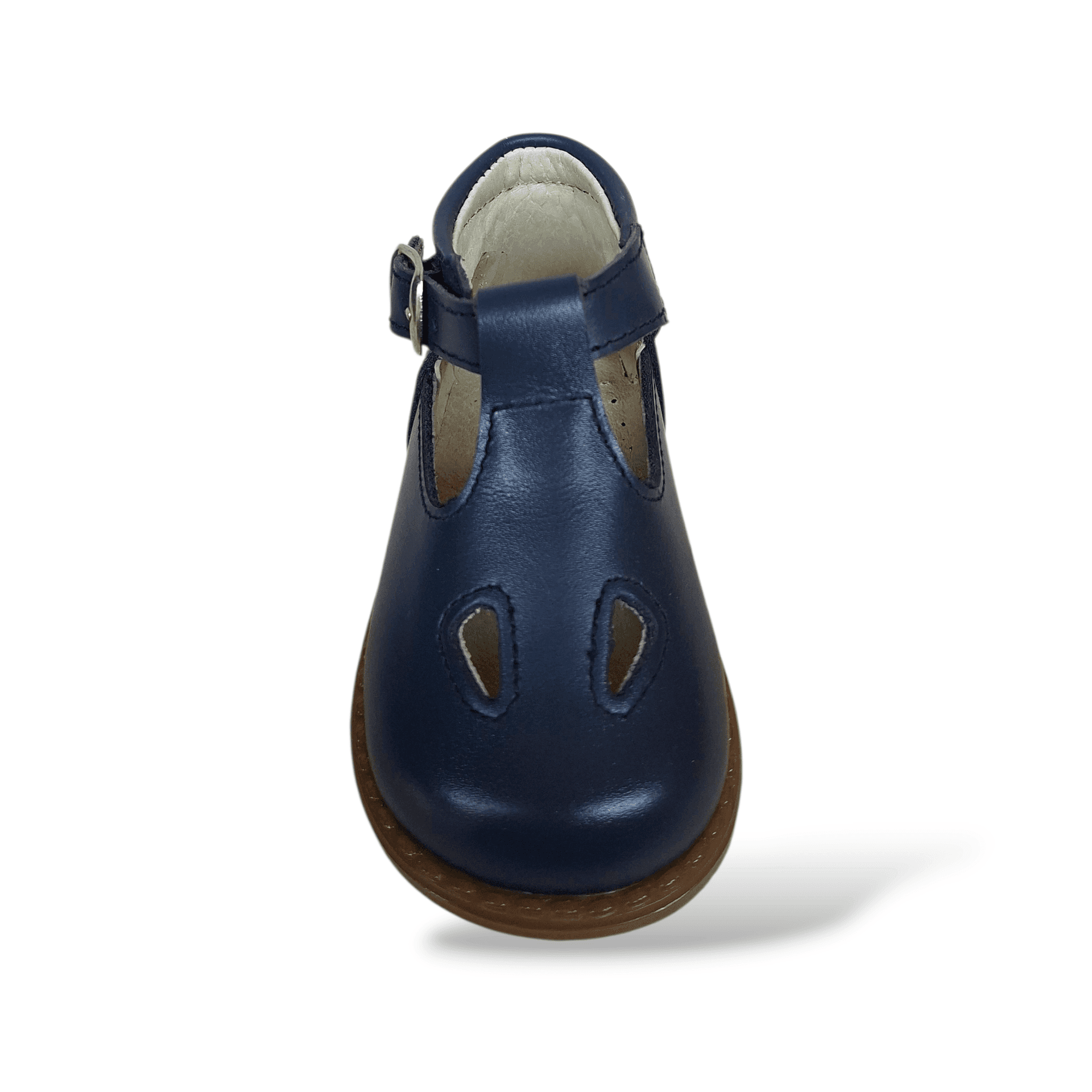 Panyno Occhi di Bue Bambino Blue | Scarpe Primi Passi in Pelle con Fibia in Ballerine Scarpetteria Gica - Trani, commercioVirtuoso.it