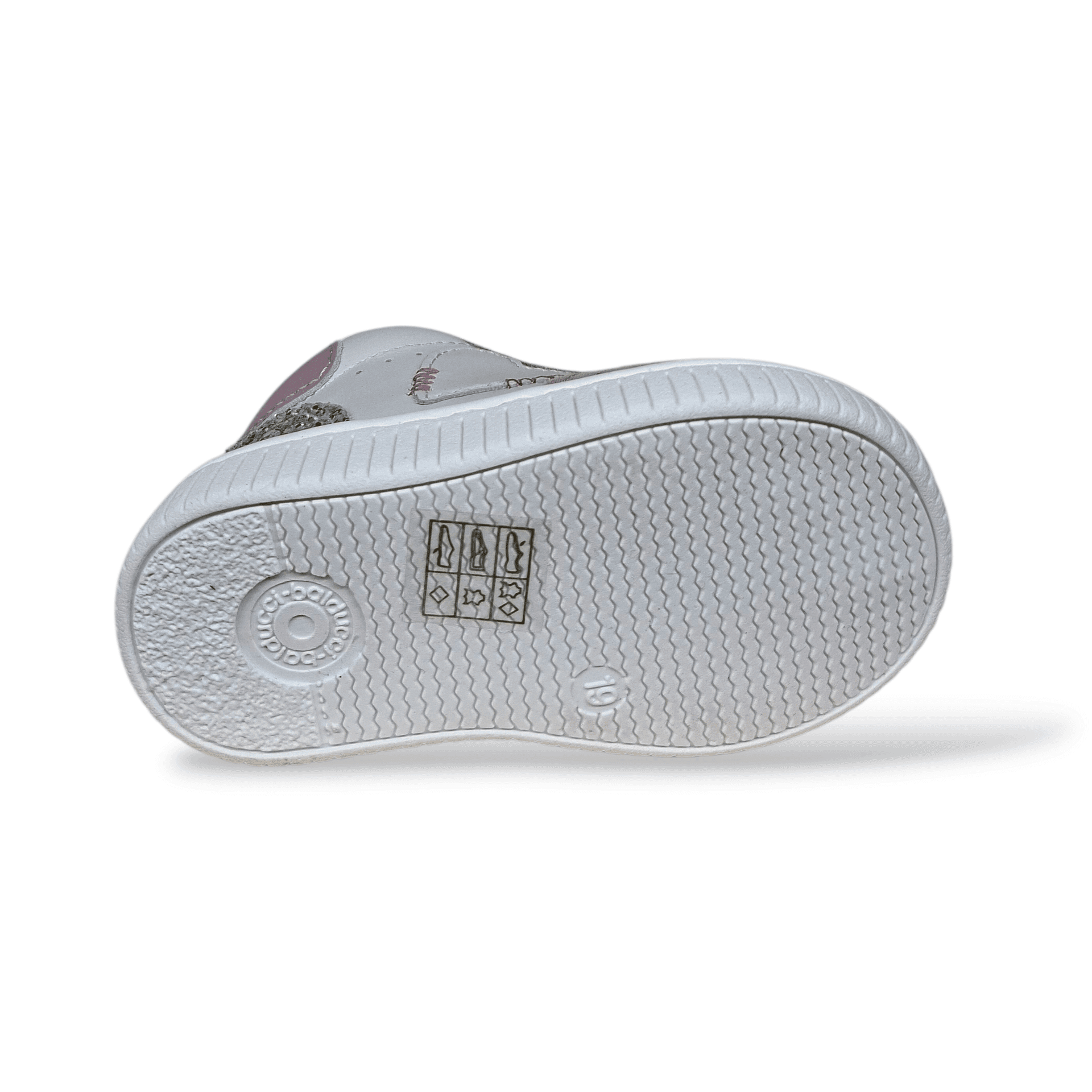 Scarpe Primi Passi Balducci Cita in Pelle Rosa Bianco Argento Celeste – Comfort Artigianale Made in Italy - 5