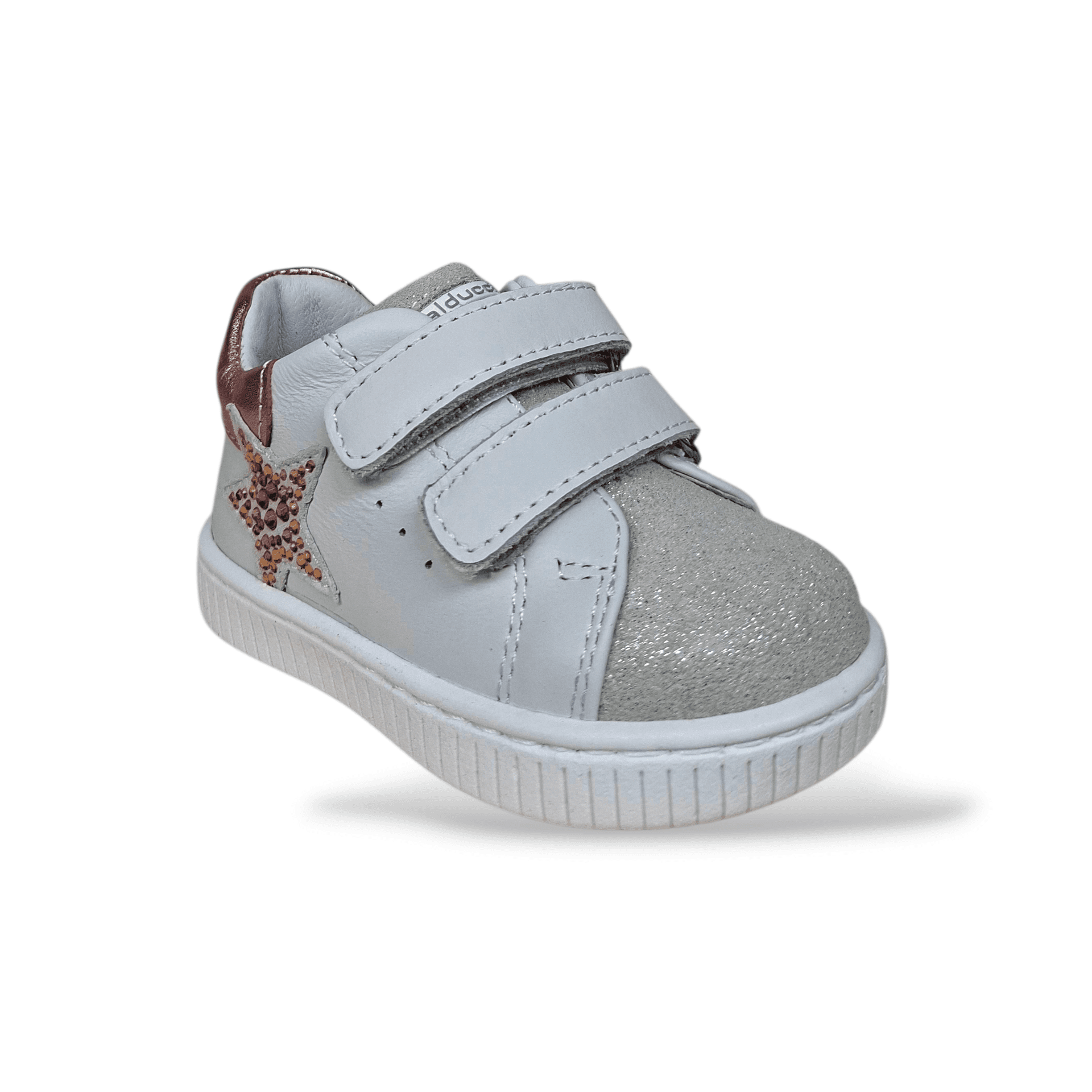Scarpe Primi Passi Balducci Cita in Pelle Bianco Argento Rosa – Comfort Artigianale Made in Italy in Ballerine Scarpetteria Gica - Trani, commercioVirtuoso.it