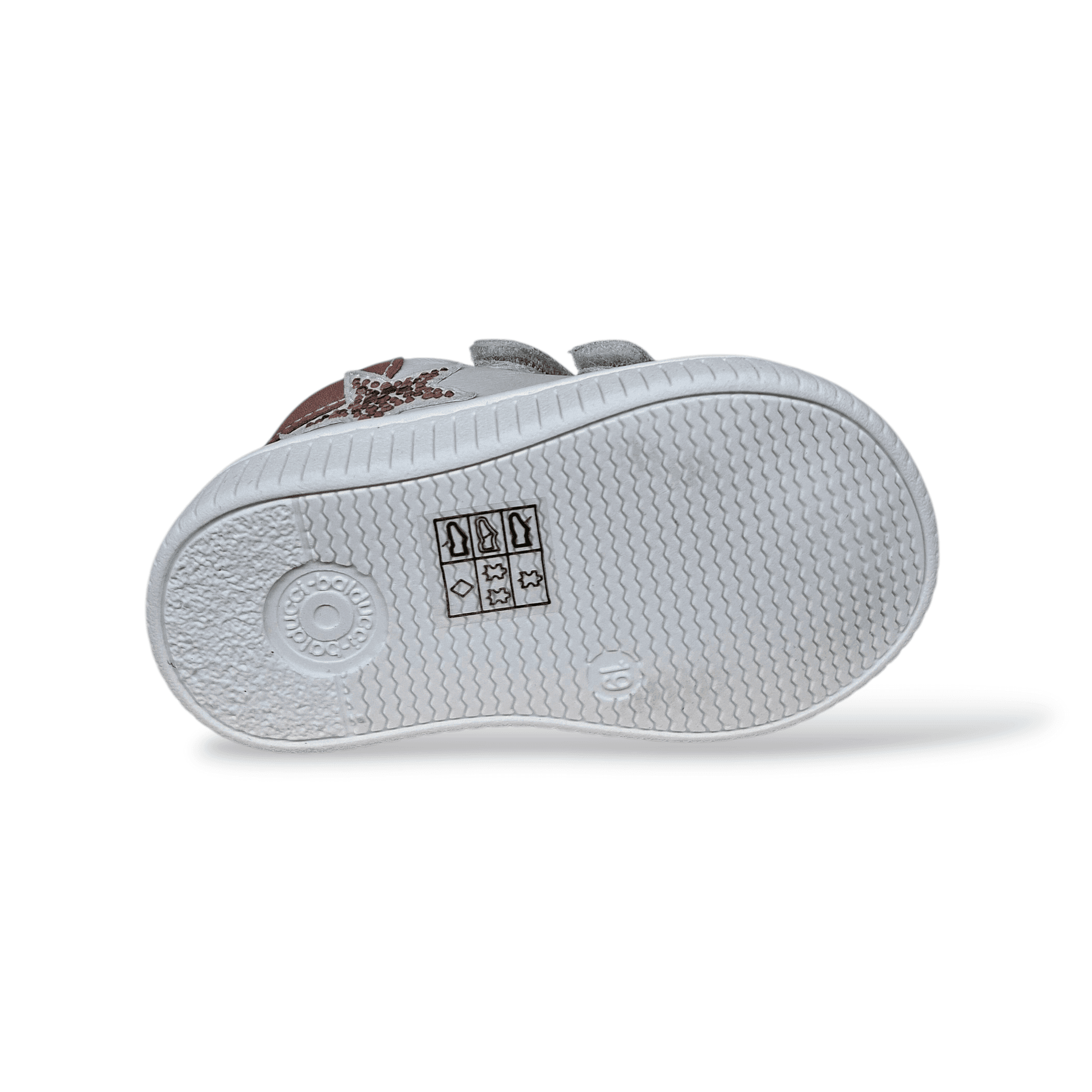 Scarpe Primi Passi Balducci Cita in Pelle Bianco Argento Rosa – Comfort Artigianale Made in Italy - 5