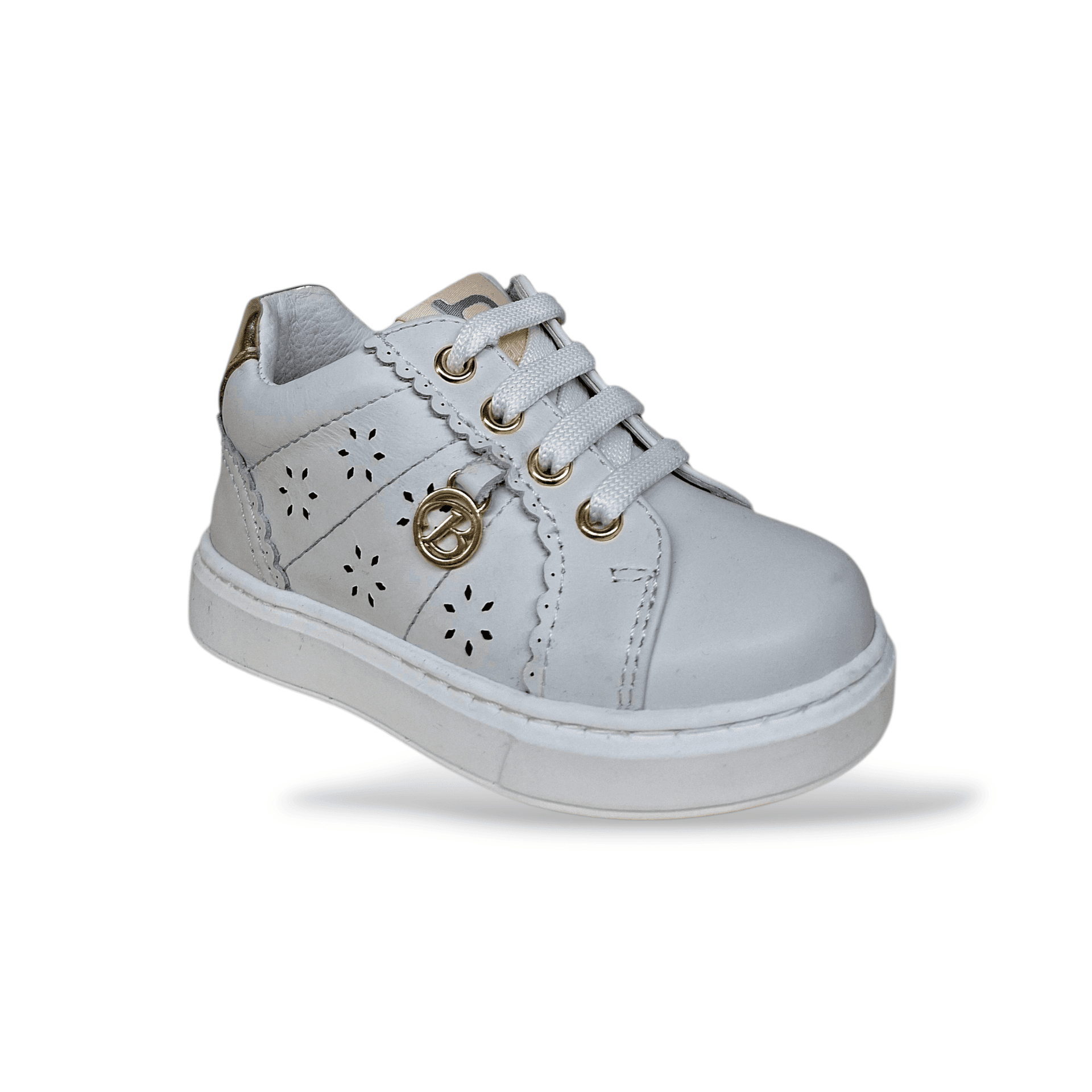 Scarpe Primi Passi Balducci Cita in Pelle Bianco Dorato – Comfort Artigianale Made in Italy in Ballerine Scarpetteria Gica - Trani, commercioVirtuoso.it