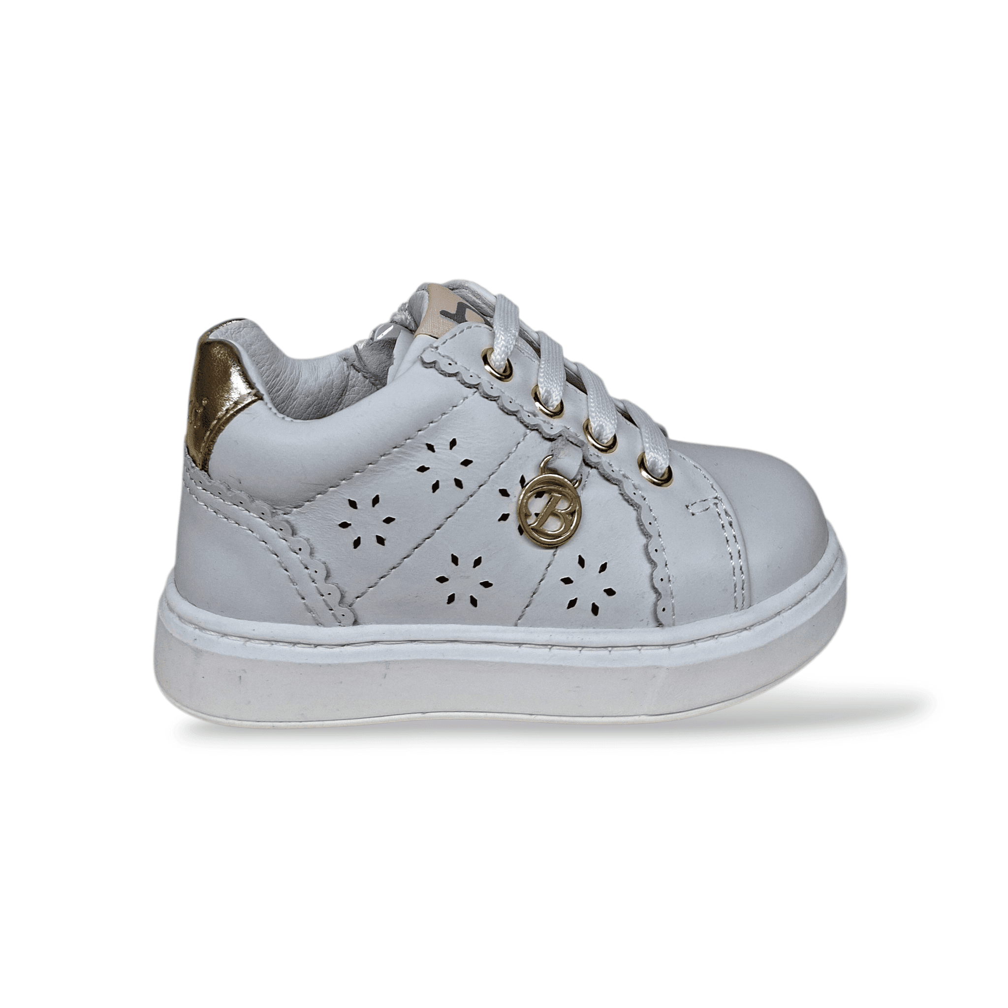 Scarpe Primi Passi Balducci Cita in Pelle Bianco Dorato – Comfort Artigianale Made in Italy in Ballerine Scarpetteria Gica - Trani, commercioVirtuoso.it