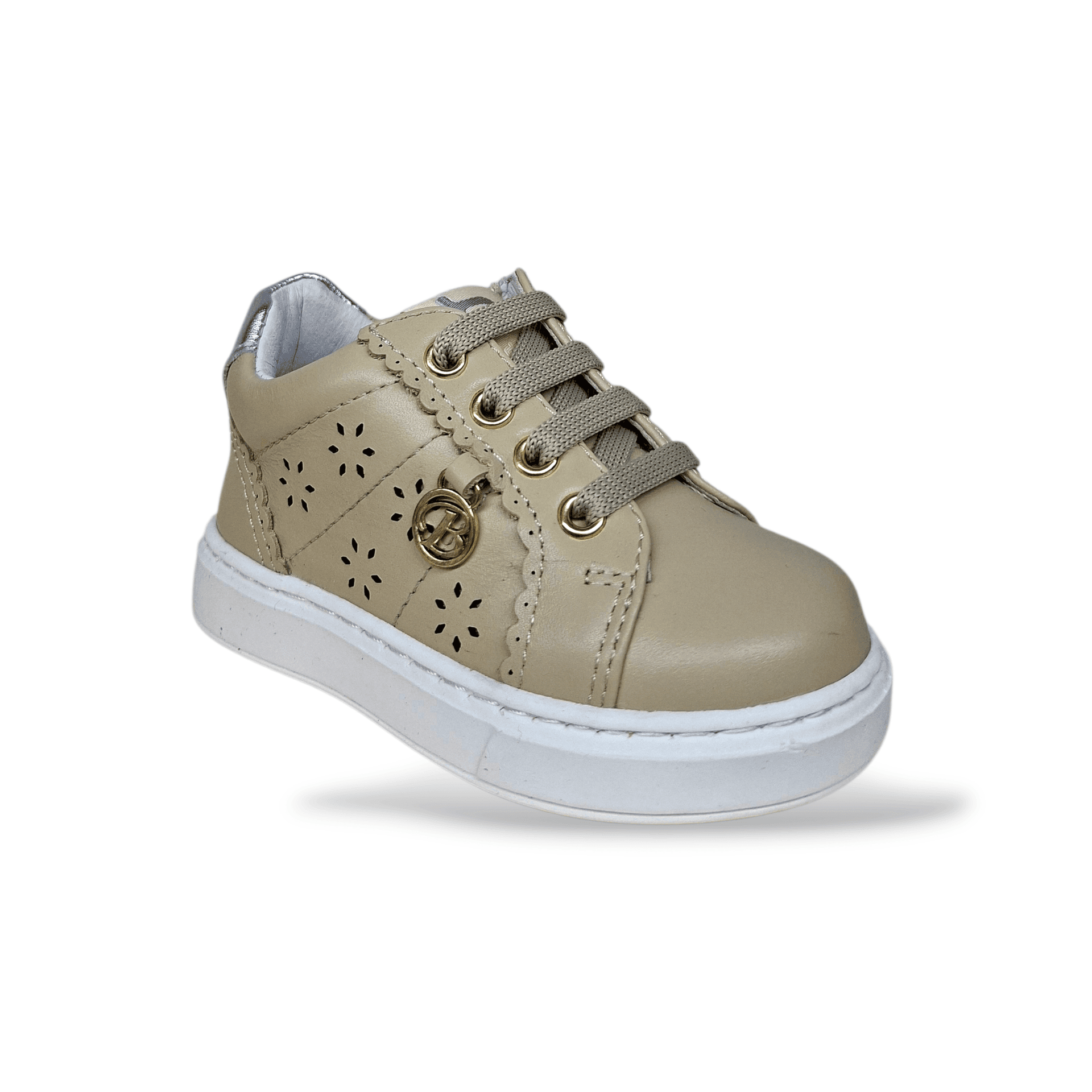 Scarpe Primi Passi Balducci Cita in Pelle Beige Oro Argento – Comfort Artigianale Made in Italy in Ballerine Scarpetteria Gica - Trani, commercioVirtuoso.it